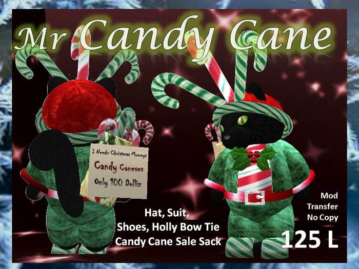 Second life marketplace mr tiny candy cane